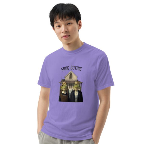 Frog Gothic: Unisex garment-dyed heavyweight t-shirt - Image 27