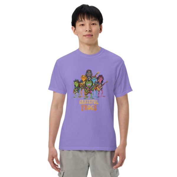 Grateful Frogs2: Unisex garment-dyed heavyweight t-shirt - Image 22