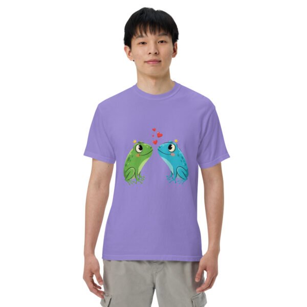 Froggy Love2: Unisex garment-dyed heavyweight t-shirt - Image 23