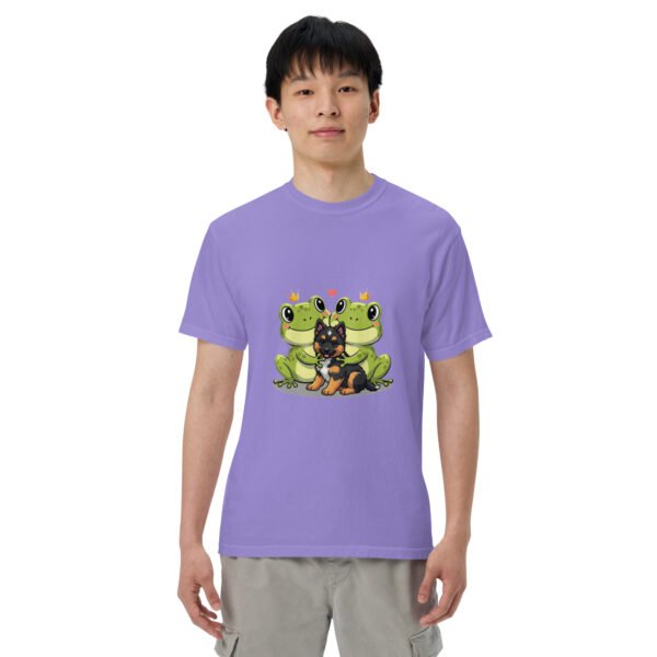 Puppy Love, Shepherd: Unisex garment-dyed heavyweight t-shirt - Image 22