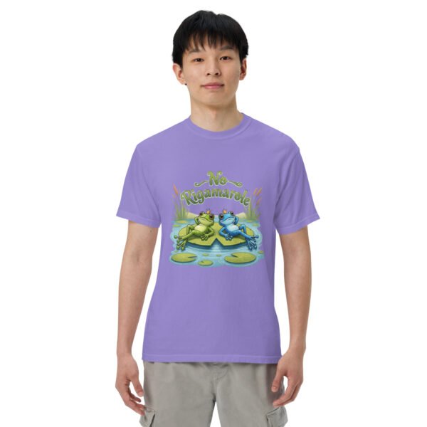 No Rigamarole: Unisex garment-dyed heavyweight t-shirt - Image 22