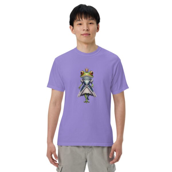 Frog Fashion Model1: Unisex garment-dyed heavyweight t-shirt - Image 23