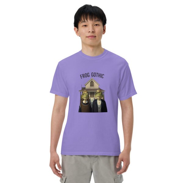 Frog Gothic: Unisex garment-dyed heavyweight t-shirt - Image 25