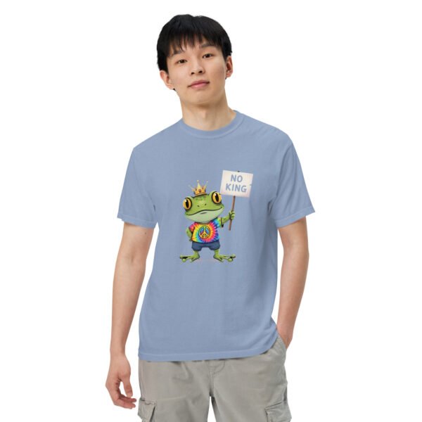 No King: Unisex garment-dyed heavyweight t-shirt - Image 30