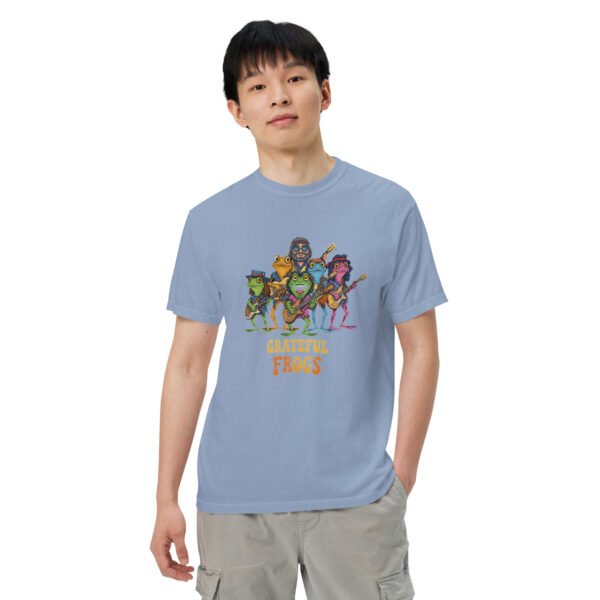 Grateful Frogs2: Unisex garment-dyed heavyweight t-shirt - Image 29