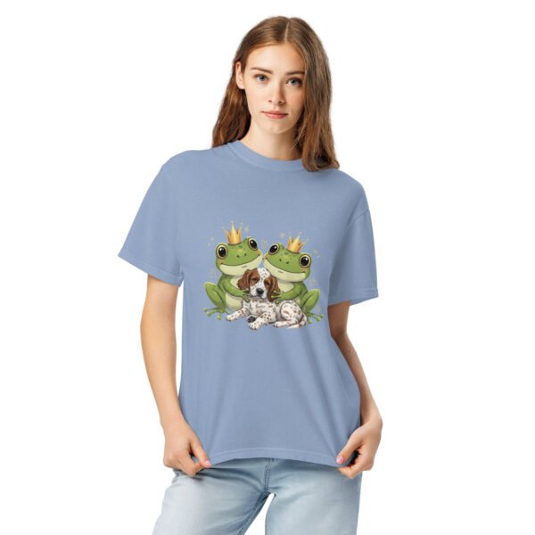 Puppy Love, English Setter: Unisex garment-dyed heavyweight t-shirt - Image 6