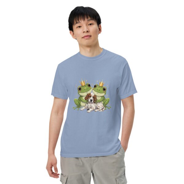 Puppy Love, English Setter: Unisex garment-dyed heavyweight t-shirt - Image 30