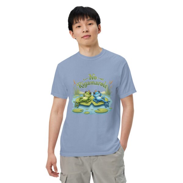 No Rigamarole: Unisex garment-dyed heavyweight t-shirt - Image 29