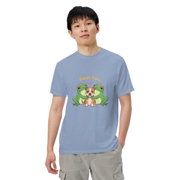 Puppy Love, Pit Bull: Unisex garment-dyed heavyweight t-shirt - Image 30