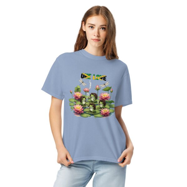 One Love: Unisex garment-dyed heavyweight t-shirt - Image 6