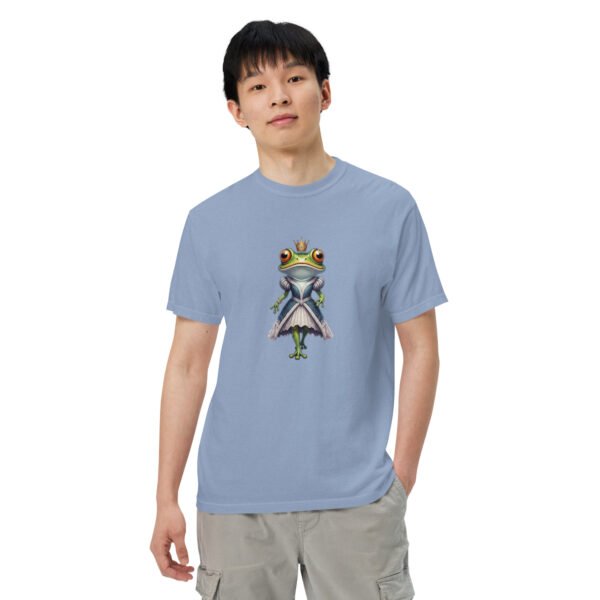 Frog Fashion Model1: Unisex garment-dyed heavyweight t-shirt - Image 30