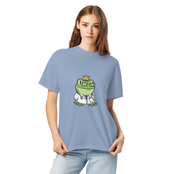 Dr. Frog: Unisex garment-dyed heavyweight t-shirt - Image 6