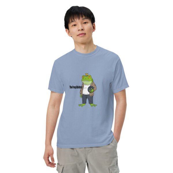 The Frog Abides: Unisex garment-dyed heavyweight t-shirt - Image 32