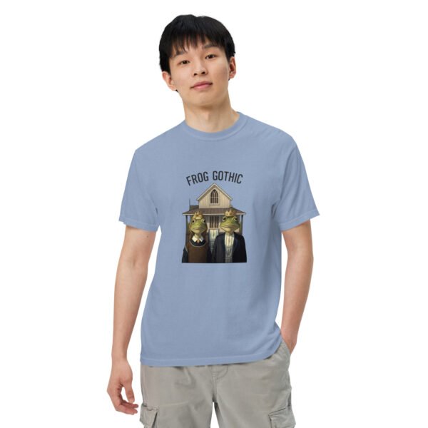 Frog Gothic: Unisex garment-dyed heavyweight t-shirt - Image 34