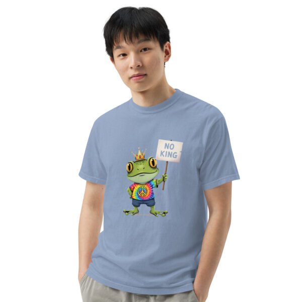 No King: Unisex garment-dyed heavyweight t-shirt - Image 31