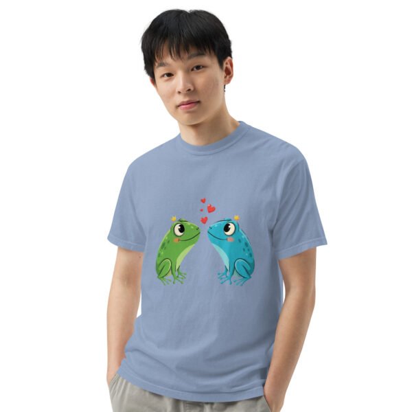 Froggy Love2: Unisex garment-dyed heavyweight t-shirt - Image 31