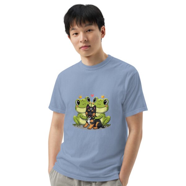Puppy Love, Shepherd: Unisex garment-dyed heavyweight t-shirt - Image 30