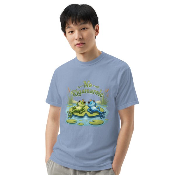 No Rigamarole: Unisex garment-dyed heavyweight t-shirt - Image 30