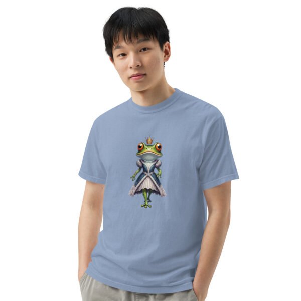 Frog Fashion Model1: Unisex garment-dyed heavyweight t-shirt - Image 31