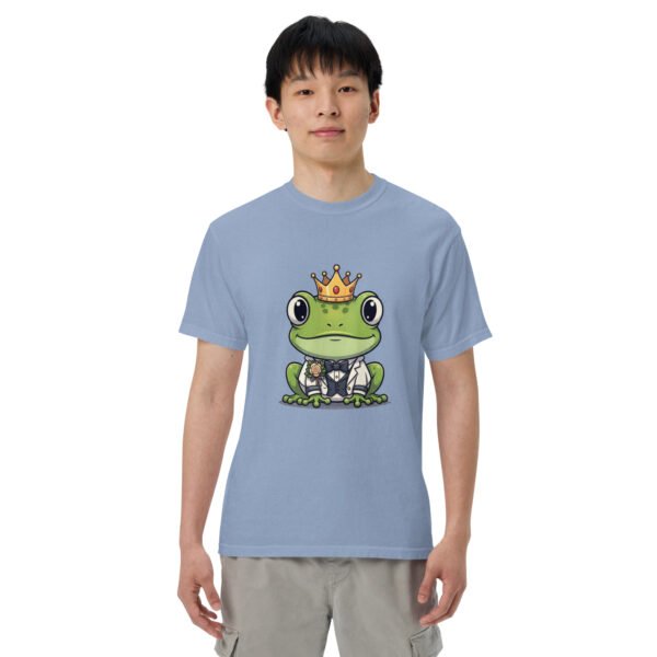 Frog Groom: Unisex garment-dyed heavyweight t-shirt - Image 20