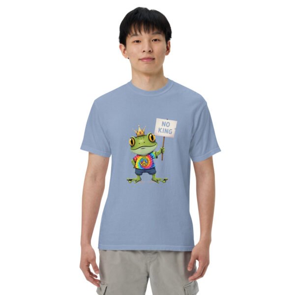 No King: Unisex garment-dyed heavyweight t-shirt - Image 29