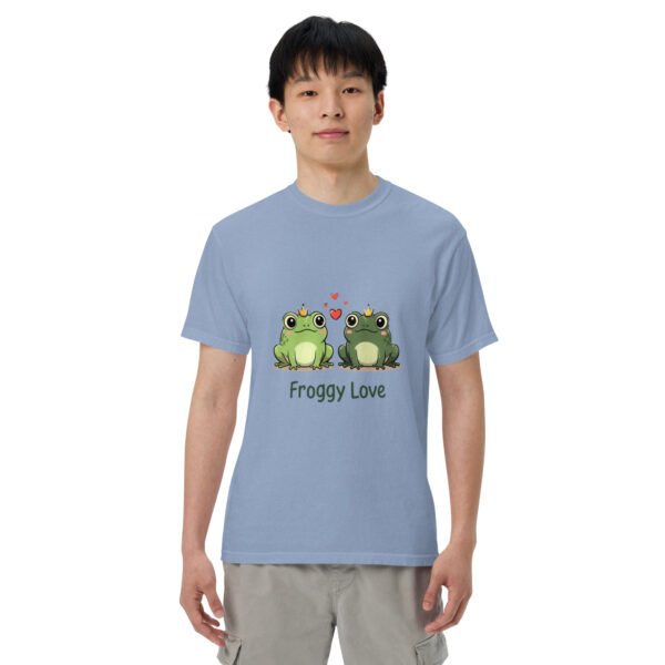Froggy Love 1: Unisex garment-dyed heavyweight t-shirt - Image 28