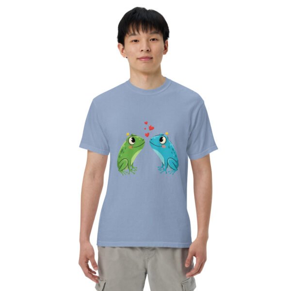 Froggy Love2: Unisex garment-dyed heavyweight t-shirt - Image 29
