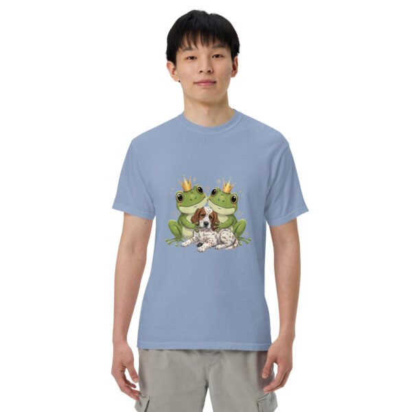Puppy Love, English Setter: Unisex garment-dyed heavyweight t-shirt - Image 29