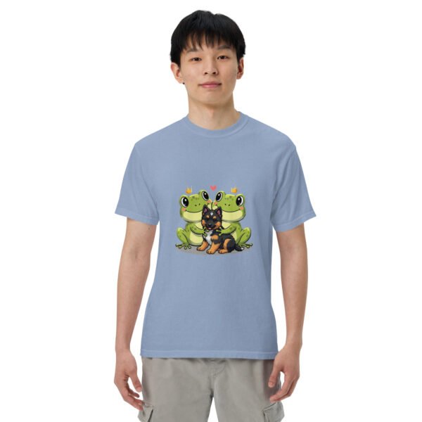 Puppy Love, Shepherd: Unisex garment-dyed heavyweight t-shirt - Image 28