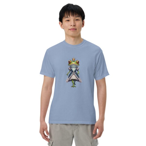 Frog Fashion Model1: Unisex garment-dyed heavyweight t-shirt - Image 29