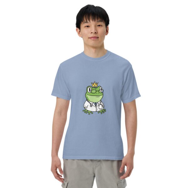 Dr. Frog: Unisex garment-dyed heavyweight t-shirt - Image 30