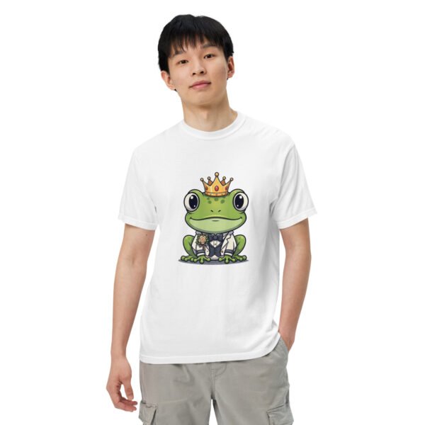 Frog Groom: Unisex garment-dyed heavyweight t-shirt - Image 42