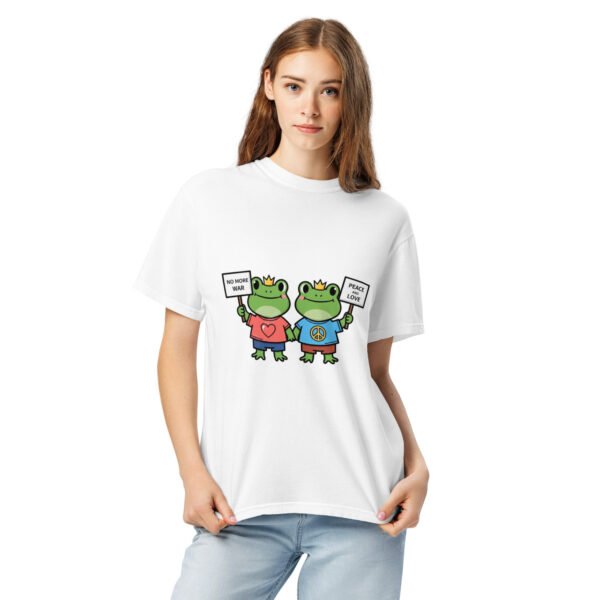 No More War: Unisex garment-dyed heavyweight t-shirt - Image 12