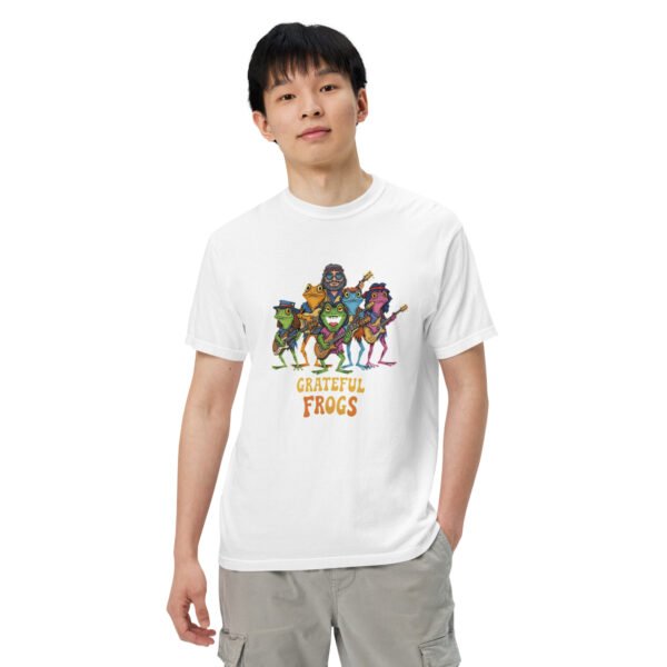 Grateful Frogs2: Unisex garment-dyed heavyweight t-shirt - Image 50