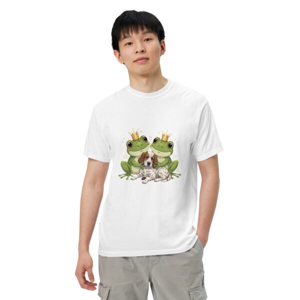 Puppy Love, English Setter: Unisex garment-dyed heavyweight t-shirt - Image 51