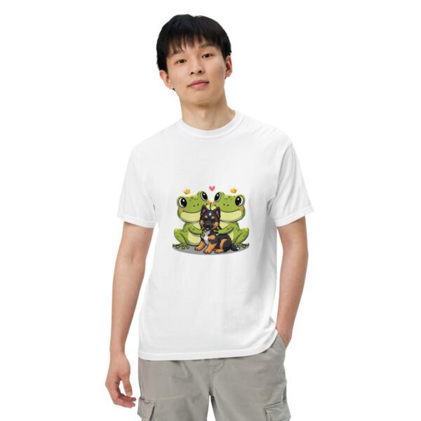Puppy Love, Shepherd: Unisex garment-dyed heavyweight t-shirt - Image 49