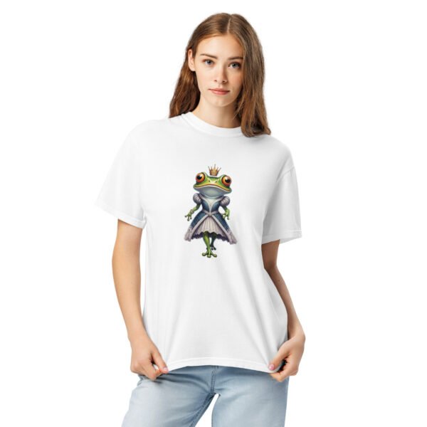 Frog Fashion Model1: Unisex garment-dyed heavyweight t-shirt - Image 13
