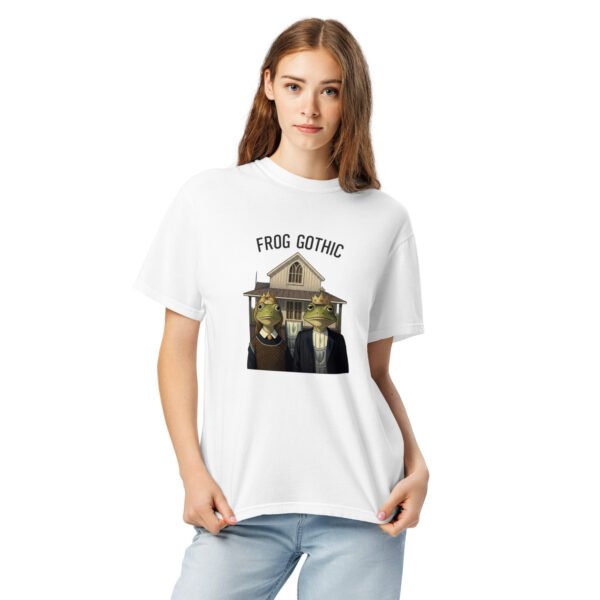 Frog Gothic: Unisex garment-dyed heavyweight t-shirt - Image 13