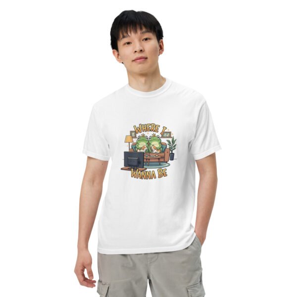 Where I Wanna Be: Unisex garment-dyed heavyweight t-shirt - Image 52