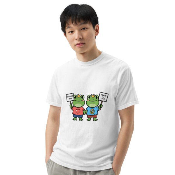 No More War: Unisex garment-dyed heavyweight t-shirt - Image 49