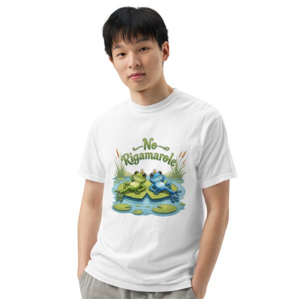 No Rigamarole: Unisex garment-dyed heavyweight t-shirt - Image 51