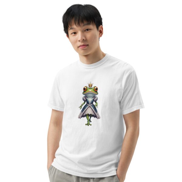 Frog Fashion Model1: Unisex garment-dyed heavyweight t-shirt - Image 52