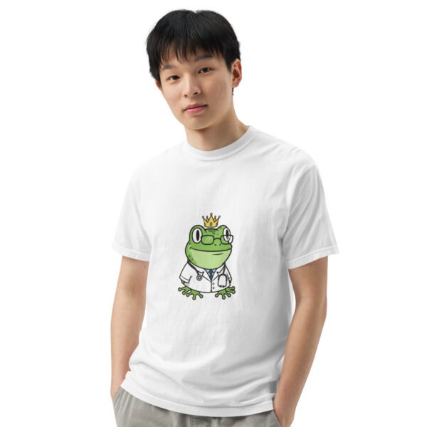 Dr. Frog: Unisex garment-dyed heavyweight t-shirt - Image 59