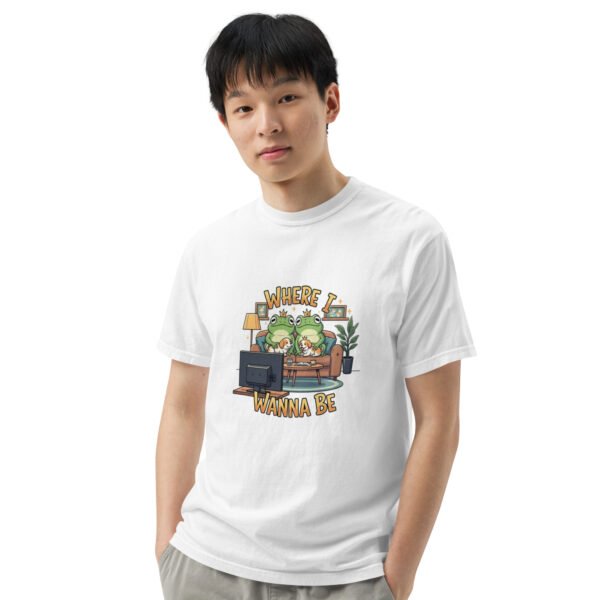 Where I Wanna Be: Unisex garment-dyed heavyweight t-shirt - Image 53