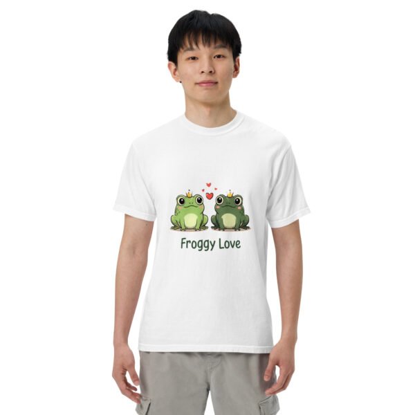 Froggy Love 1: Unisex garment-dyed heavyweight t-shirt - Image 49