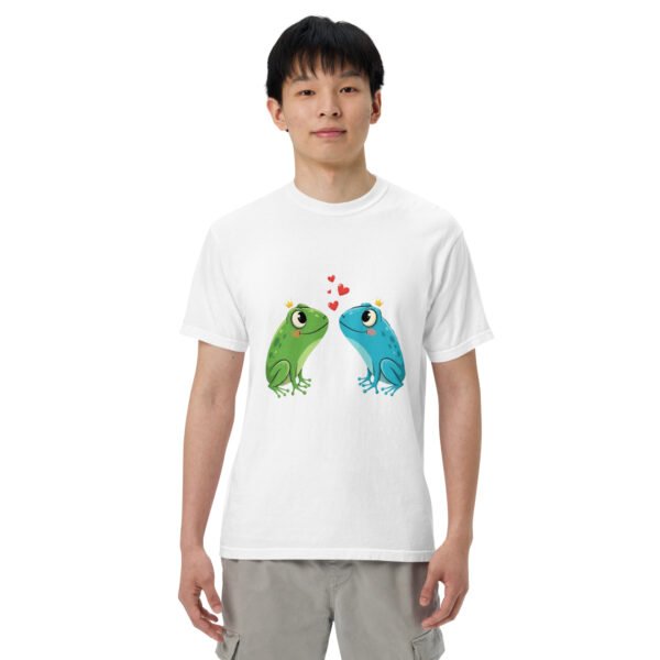 Froggy Love2: Unisex garment-dyed heavyweight t-shirt - Image 50