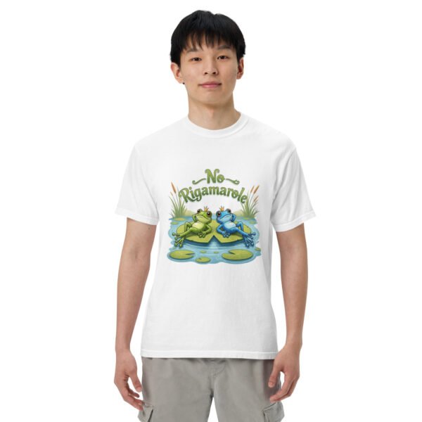 No Rigamarole: Unisex garment-dyed heavyweight t-shirt - Image 49