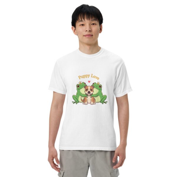 Puppy Love, Pit Bull: Unisex garment-dyed heavyweight t-shirt - Image 50