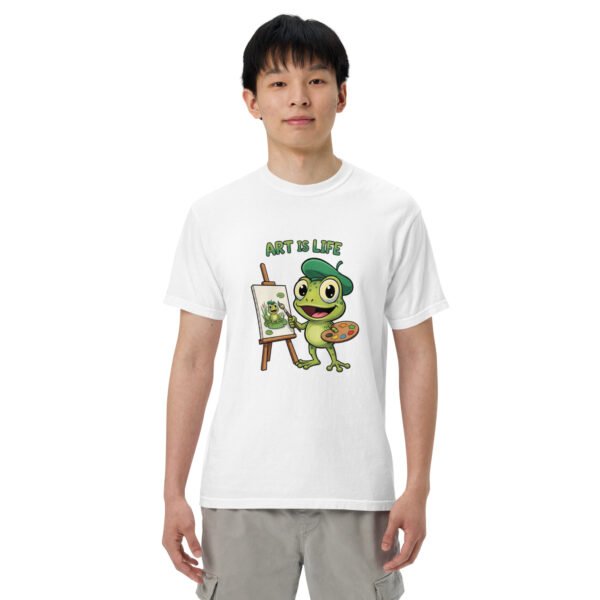 Art is Life: Unisex garment-dyed heavyweight t-shirt - Image 50