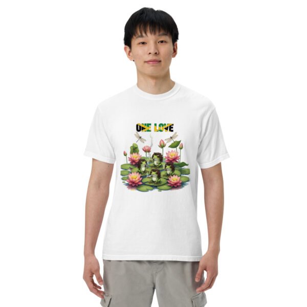 One Love: Unisex garment-dyed heavyweight t-shirt - Image 50